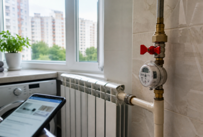 Плановое отключение горячей воды в московской квартире